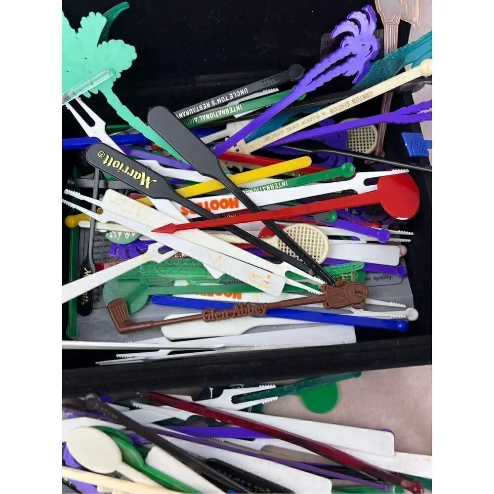 Vintage Swizzler Lot